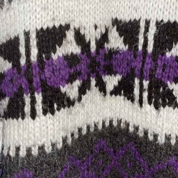 VINTAGE Alma handmade wool oversized sweater - Picture 2 of 6